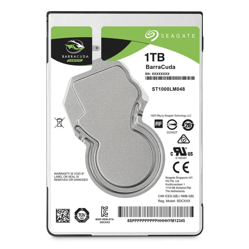 1TB Seagate ST1000LM048 5400RPM 128MB 7mm *Bring-In-Warranty*