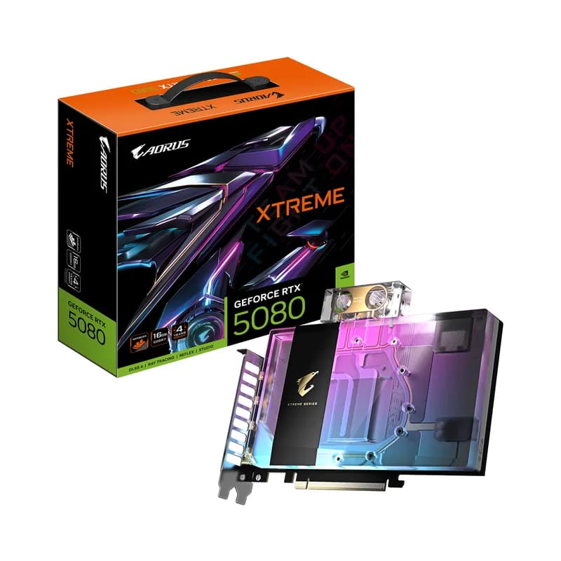 RTX 5080 16GB Gigabyte Xtreme Waterforce WB GDDR7