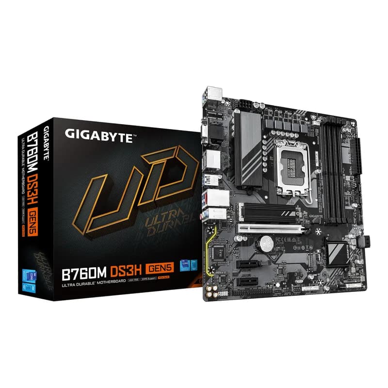 1700 Gigabyte B760M DS3H Gen5 ATX