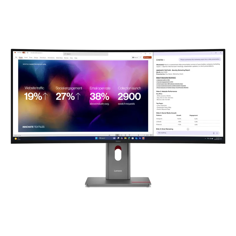 Lenovo ThinkVision P40WD-40 (40") WUHD HDMI/DP/USB-C/DOC