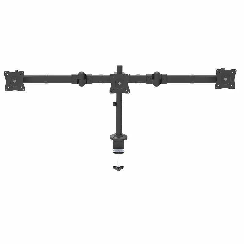 STARTECH.COM Triple bras moniteur pour Surround Setup - Soutenez 3 moniteurs jusqu'à 24 Zoll - Réglage sans outils