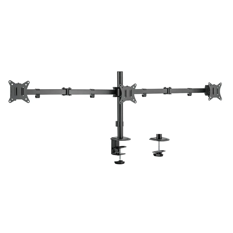 LOGILINK BP0173 Triple Moniteur mount 17-27inch arm length each 658mm aluminum
