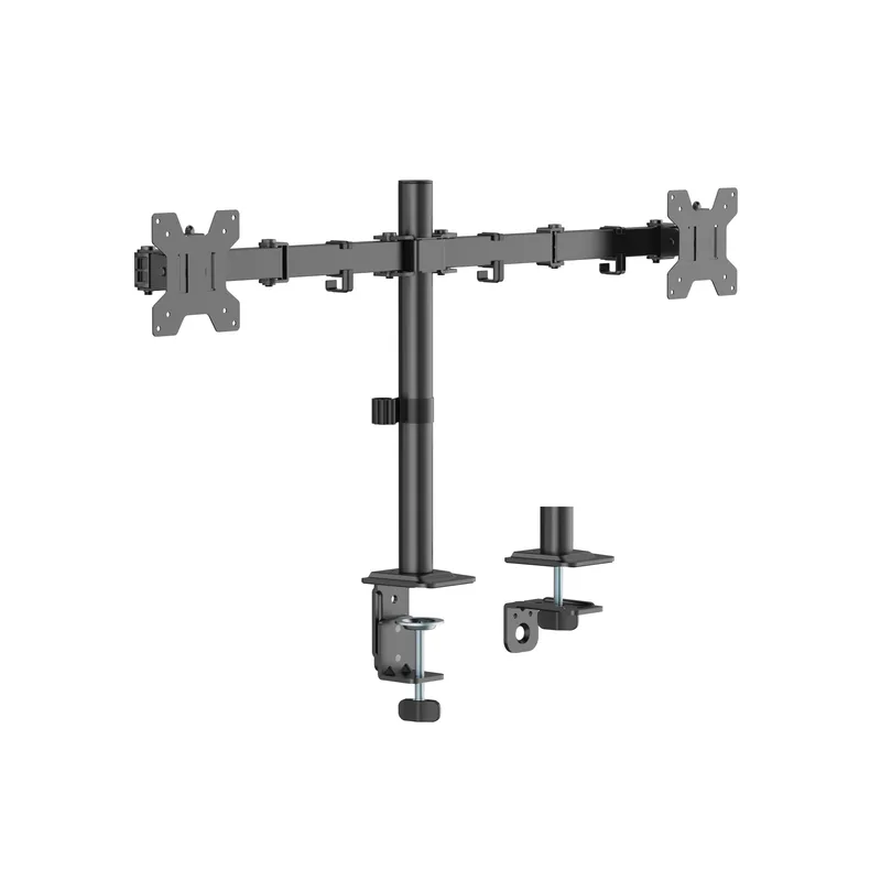 Equip Support de bureau 17"-32"/2TFT 360° Gelenkig 10Kg Noir