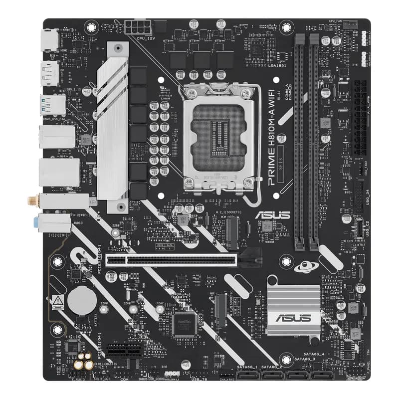 ASUS PRIME H810M-A WIFI (Intel.LGA1851.DDR5.mATX)
