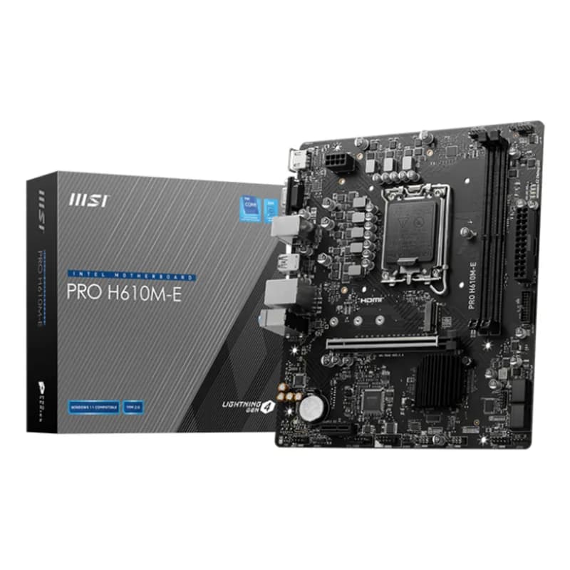 1700 MSI PRO H610M-E
