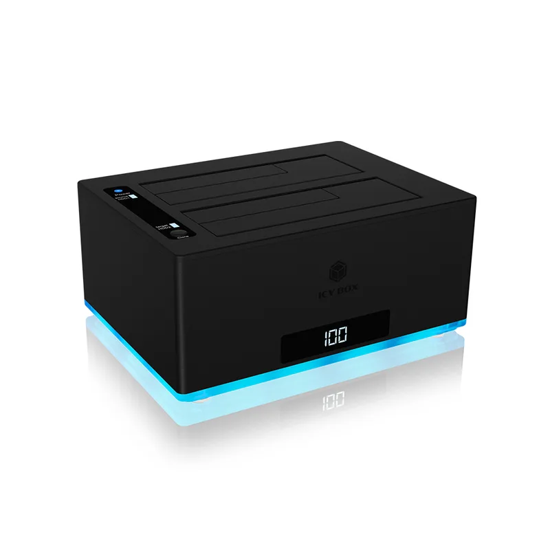 ICY BOX Dockingstation 6.4cm (2.5) & 8.9cm (3.5) SATA - USB 3.0