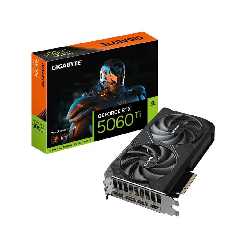 RTX 5060 Ti 16GB Gigabyte WINDFORCE OC GDDR7