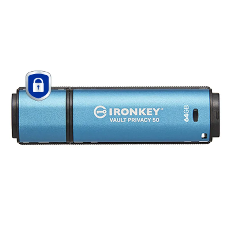 STICK 64GB Kingston IronKey Vault Privacy 50 retail