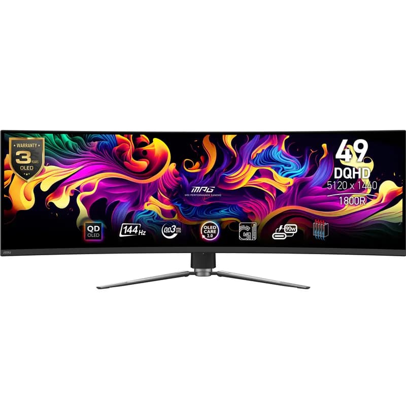 MPG 491CQPDE QD-OLED Curved Gaming Moniteur 124.46cm (49"")