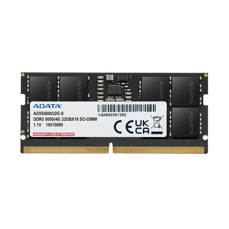 16 GB ADATA SO-DIMM 5600 (Noir, AD5S560016G-S, Premier Tray)