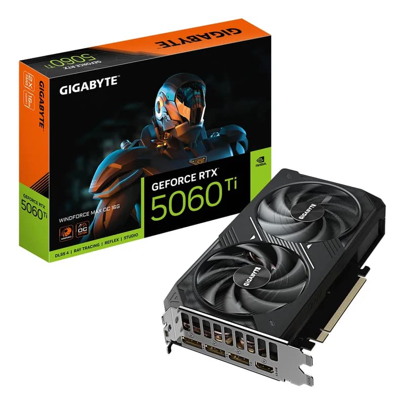 RTX 5060 TI 16GB Gigabyte Windforce Max OC GDDR7