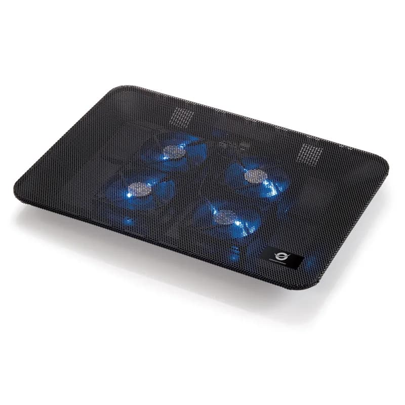 CONCEPTRONIC 4-Fan USB-A2.0 Kühlpad pour ordinateur portable 25Kg 15.6" sw