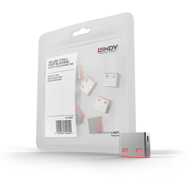 STICK LINDY USB Portschlösser 10xPink Kit d'extension pour 40450