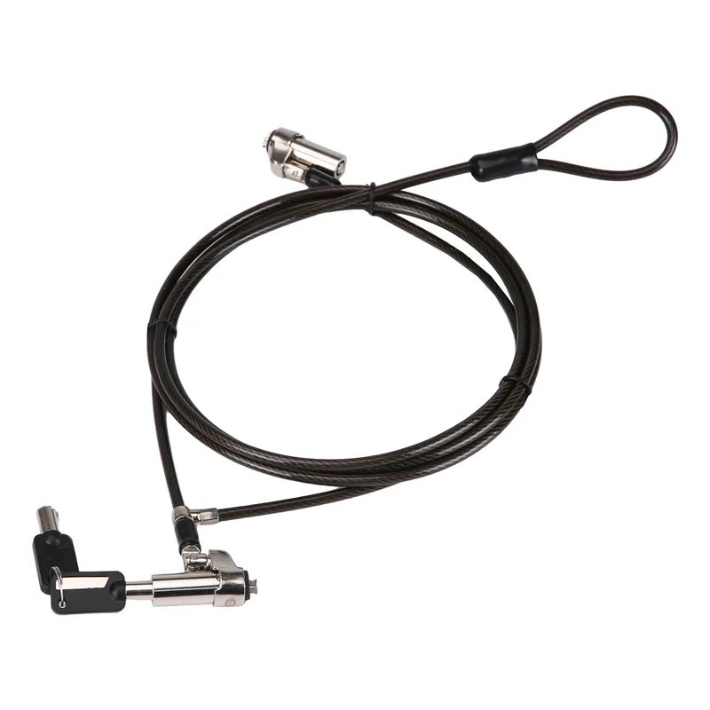 NBT Notebook Zahlenschloss Nano-Lock Dual 1.80m