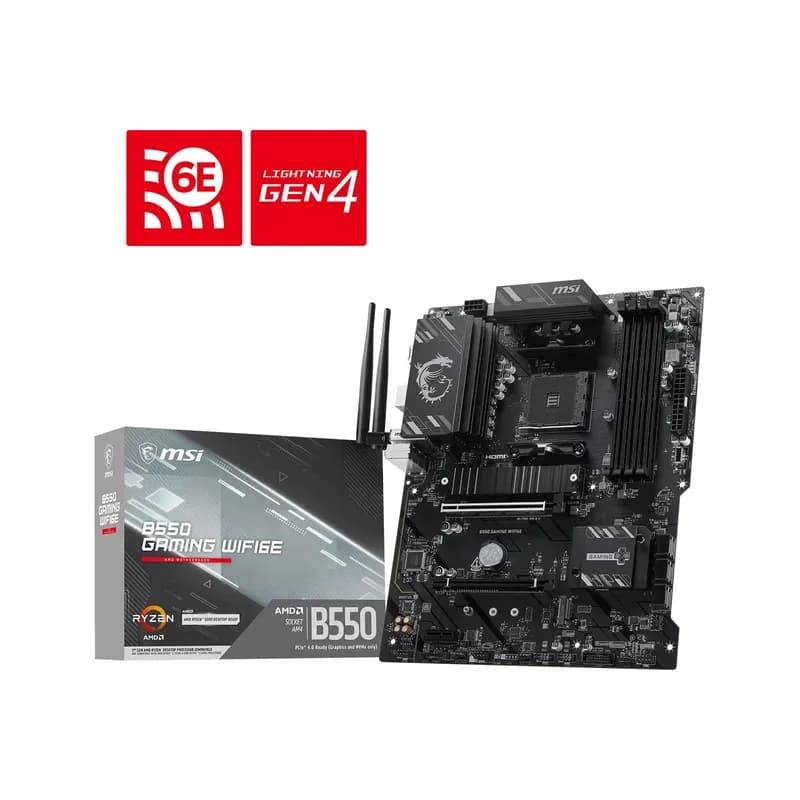 MSI B550 Gaming WiFi6E (B550,AM4,ATX,DDR4)