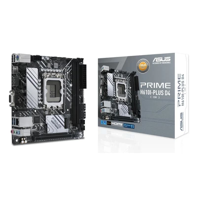 ASUS PRIME H610I-PLUS D4-CSM S1700/DDR4/HDMI-DP-VGA/mITX