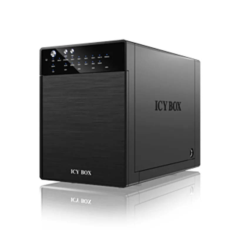 RAID System. 4x SATA 3.5" zu 1x USB 3.0 + 1x eSATA. RAID 0.1.3.5.10 ICY BOX