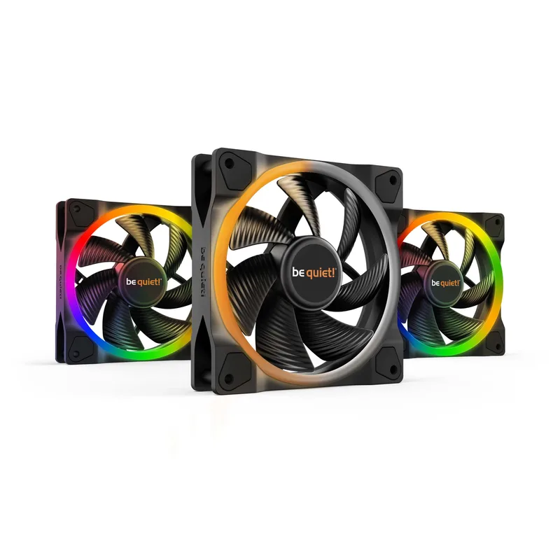 120mm be quiet! LIGHT WINGS 120mm PWM ARGB Triple-Pack