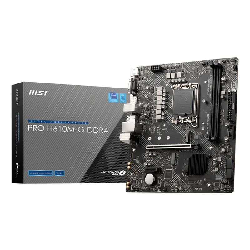 1700 MSI PRO H610M-G DDR4