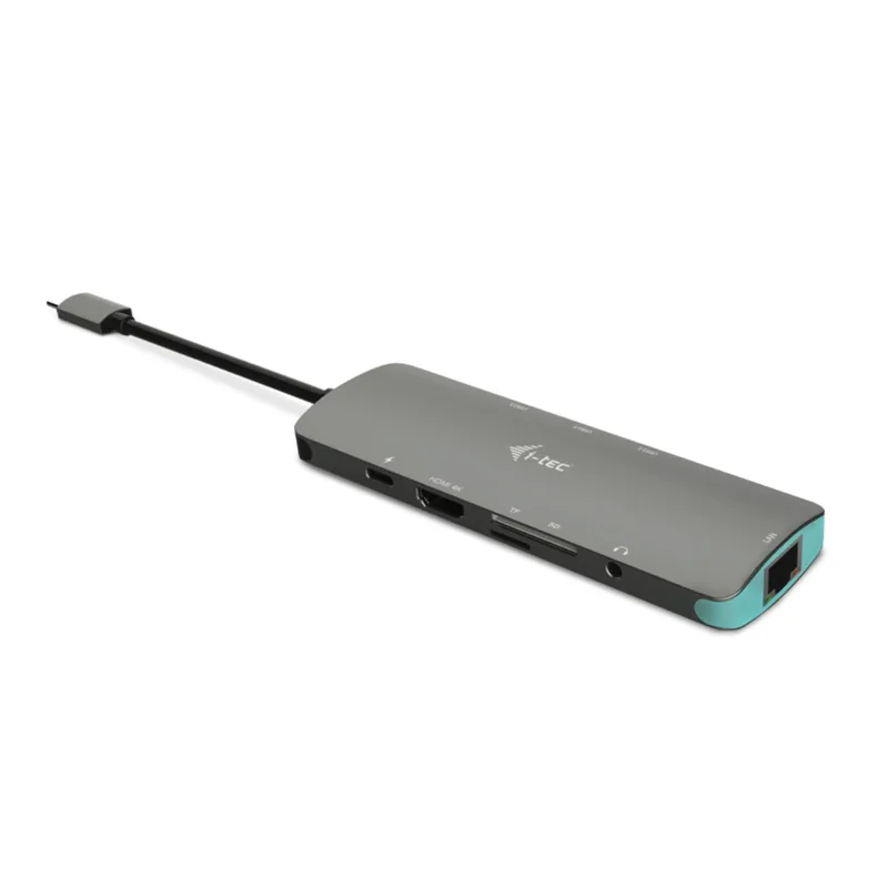 D i-tec Metal USB-C Nano Docking Station 4K HDMI LAN + Power Delivery