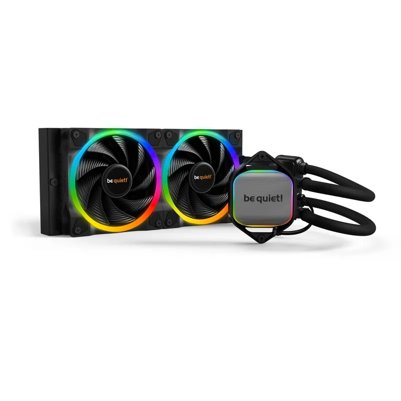 K Cooler Refroidissement de l'eau be quiet! Pure Loop 2 FX 240mm ARGB Water Cooler 2 x Light Wings 120mm PWM High Speed