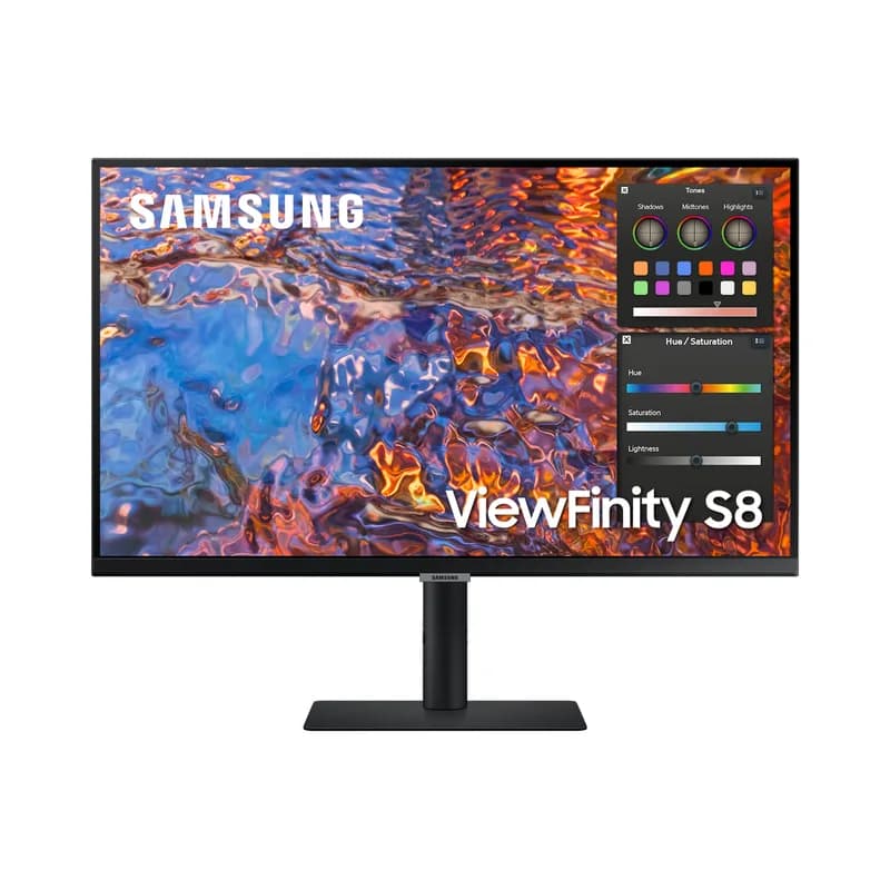 68,6cm/27'' (3840x2160) Samsung S27B800PXP 16:9 5ms IPS HDMI DisplayPort USB-C VESA Pivot 4K Black