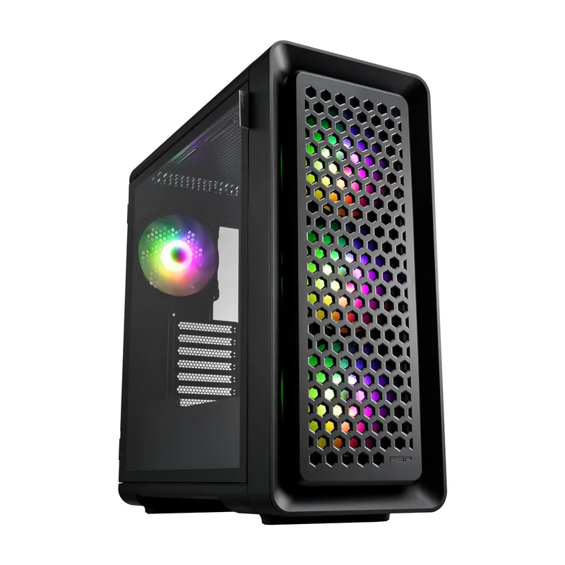 Midi FSP CUT593P E-ATX Ultra Tower 3xARGB BLACK