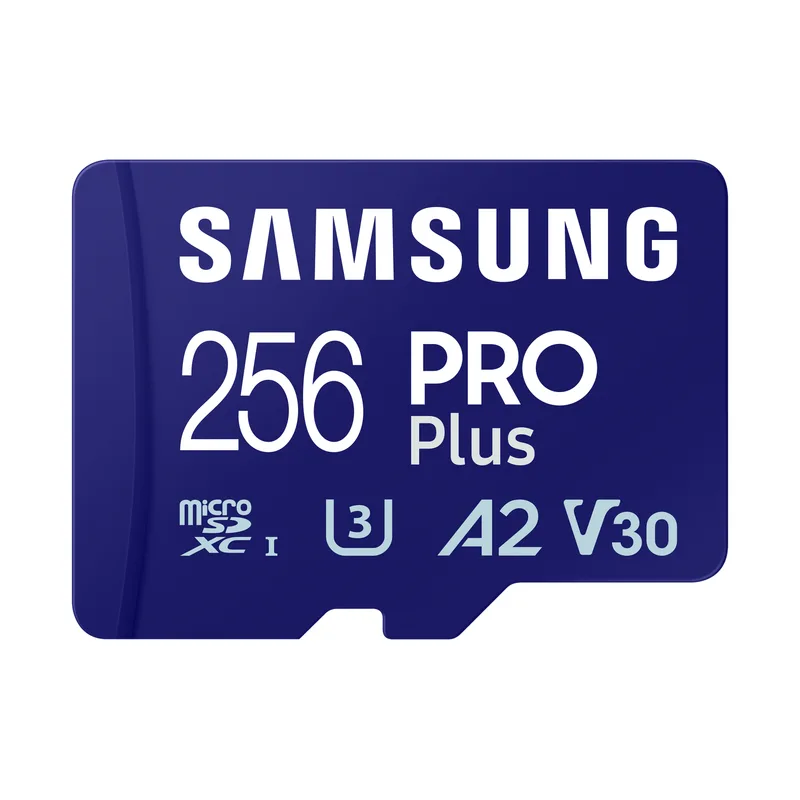 CARD 256GB Samsung Pro Plus microsdxc 180MB/s + USB-Lecteur de cartes