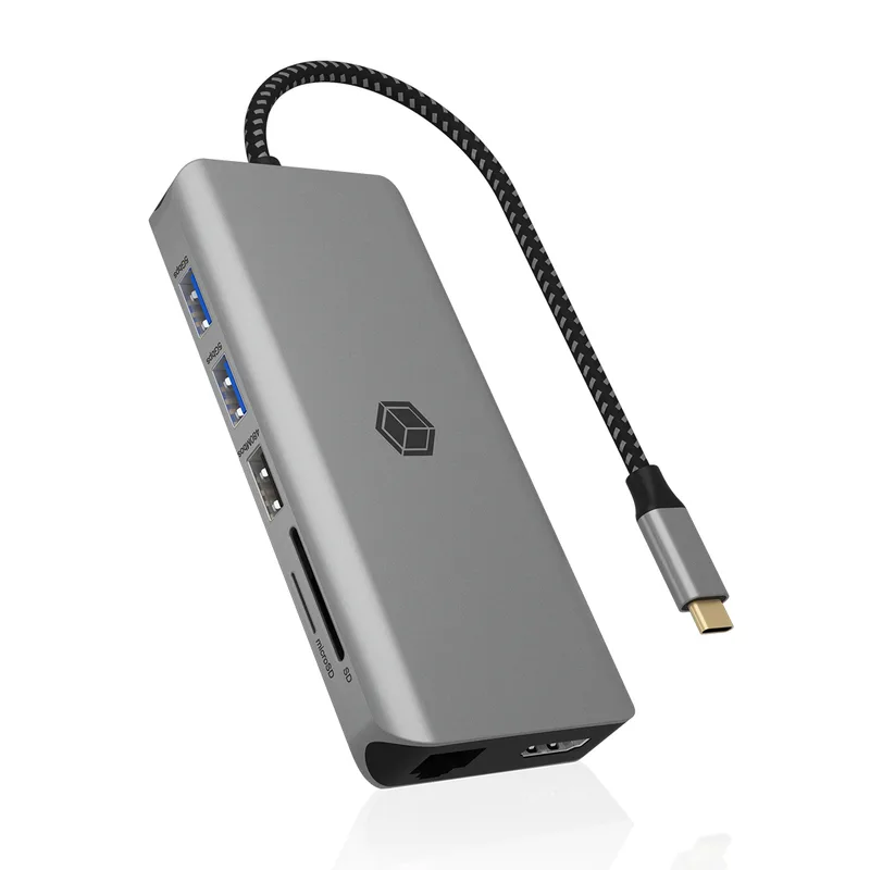 ICY BOX IB-DK4061-CPD USB-C 12-in-1 PD 100W DockingStation