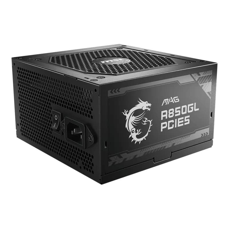 850W MSI MAG A850GL PCIE5 80 + Gold