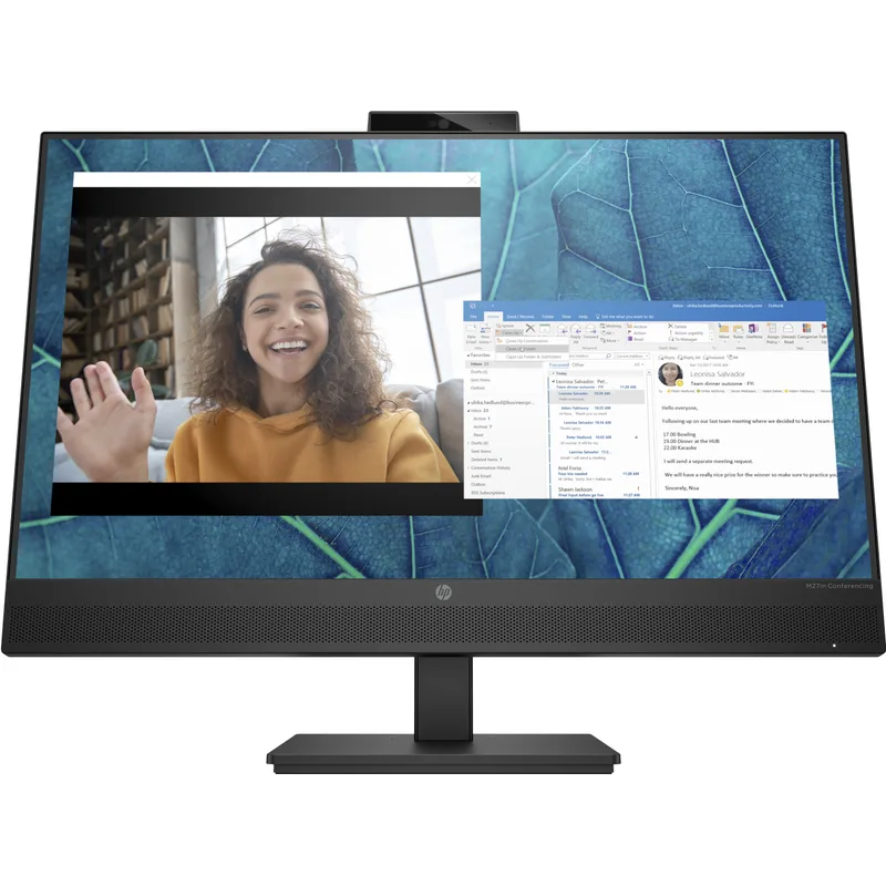 HP M27m Conferencing Moniteur 68.6 cm (27)LED.HDMI.DisplayPort.USB-C.SP