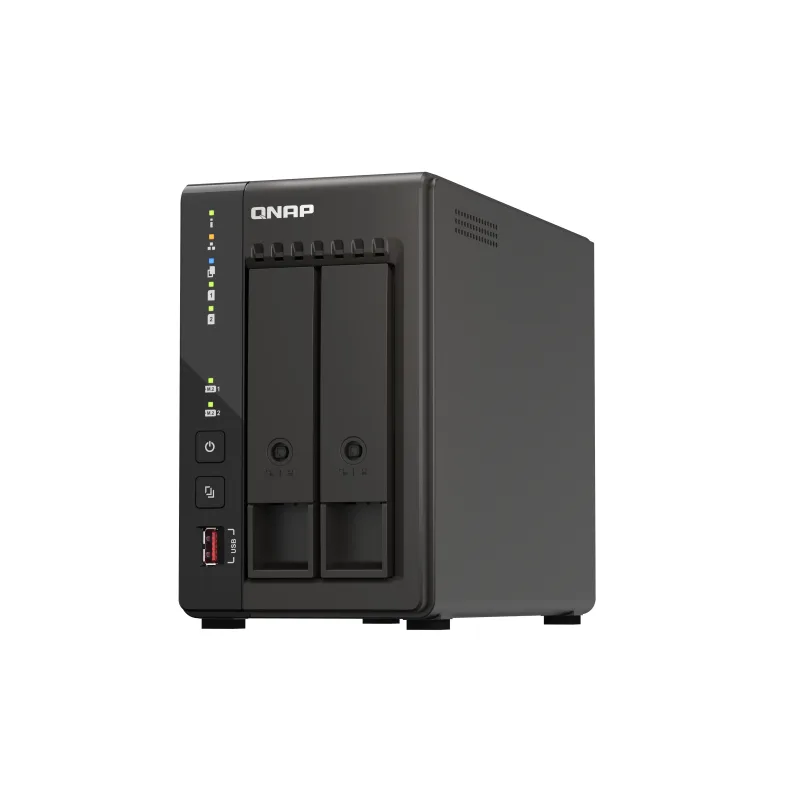 QNAP TS-253E NAS-Server 2 puits Intel Celeron J6412 2,6GHz SATA 6Gb/s