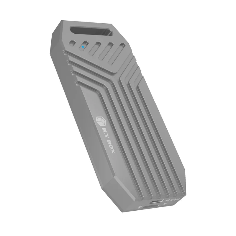 ICY BOX IB-1919M-C42 Extérieur USB4 Boîtier pour M.2 NVMe SSD Aluminium