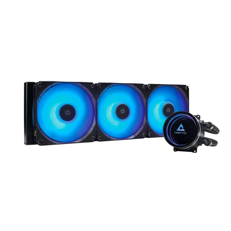K Cooler Refroidissement de l'eau Chieftec Iceberg 360 RGB multi Cooler 1700 1200 1150 1151 1155 1156 1851 AM5/4/3+/2+/2