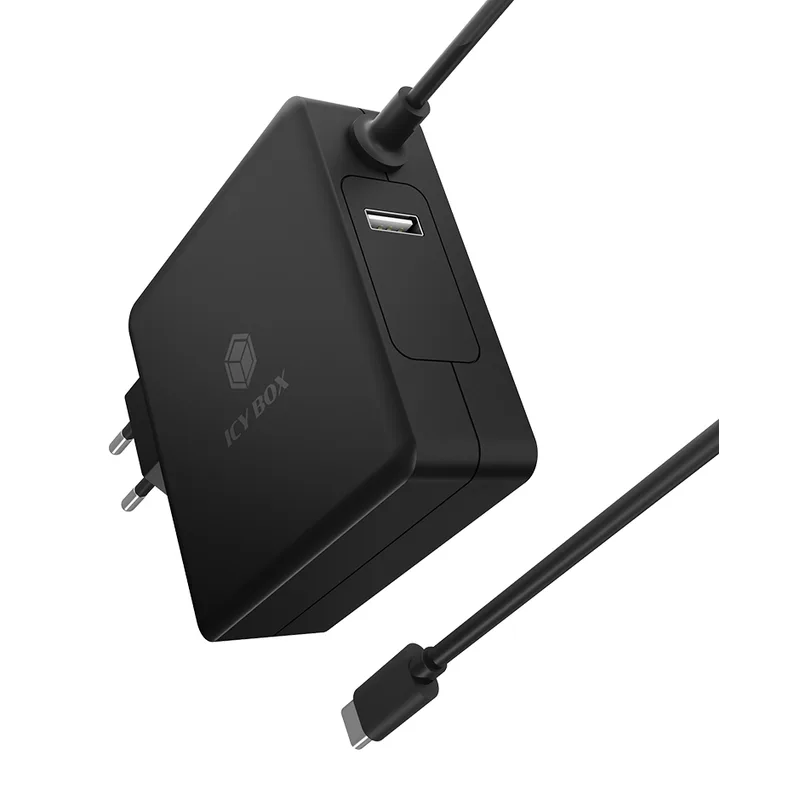 ICY BOX IB-PS101-PD Universal Notebook Alimentation USB-C 90W 1,8m Câble