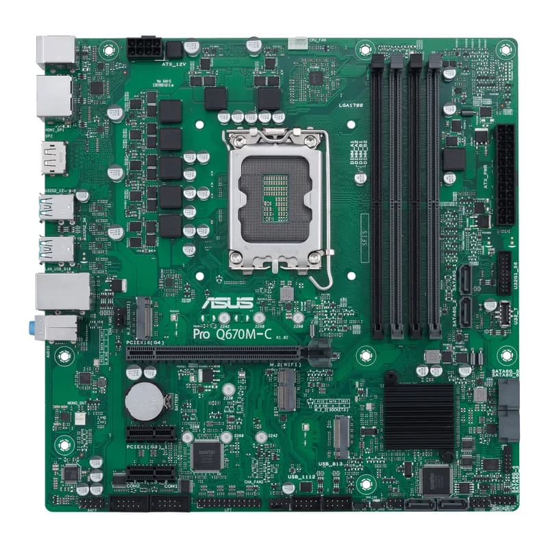 1700 ASUS PRO Q670M-C-CSM