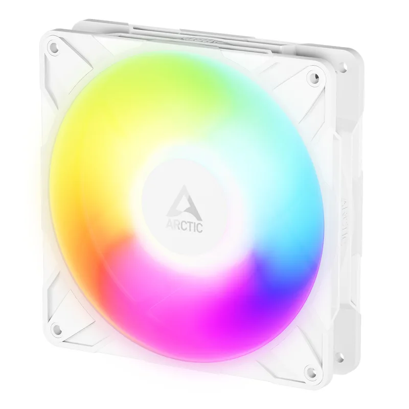 ARCTIC P14 Pro Reverse PWM Ventilateur A-RGB White