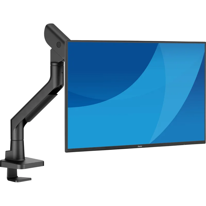 IIYAMA Support de bureau 100x100 -27kg 17-49''/Gasdruckfeder/Noir