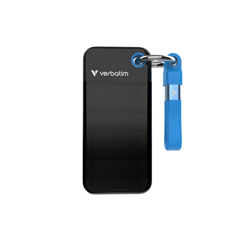 1TB Verbatim Pocket USB 3.2 Typ-C Noir-Bleu