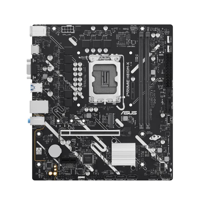 ASUS PRIME H810M-K-mATX Carte mère Sockel 1851 HDMI/VGA