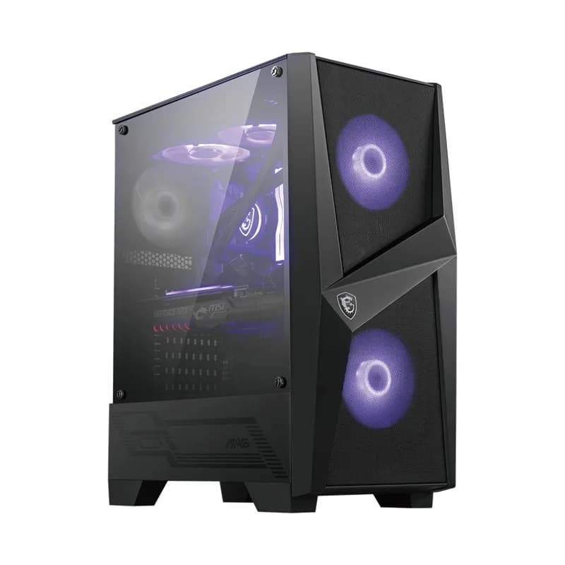Midi MSI MAG Forge 100M (B/Tempered Glas/RGB Fan)