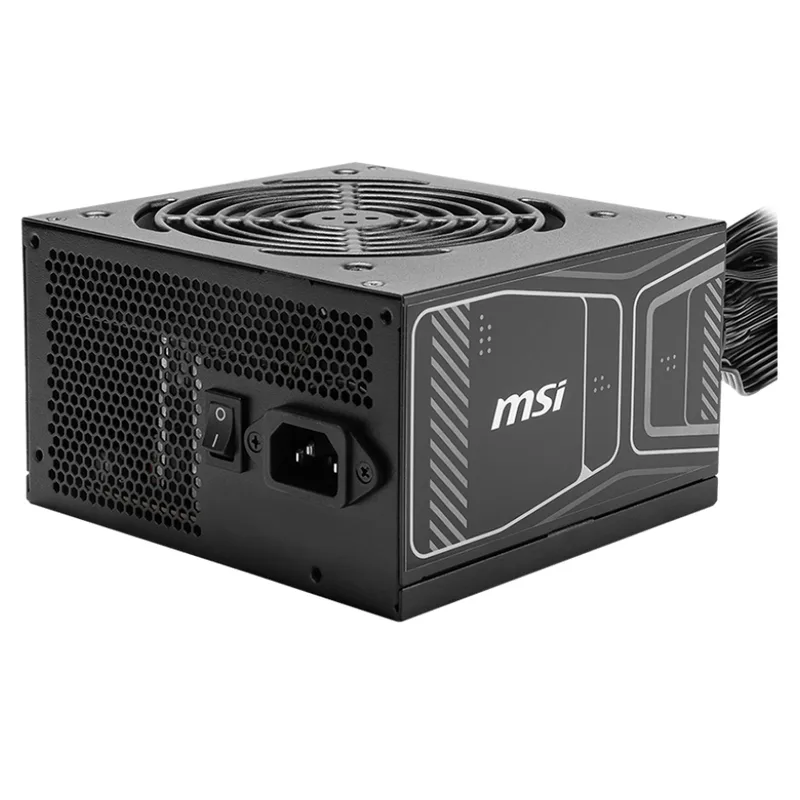 750W MSI MAG A750GB ATX 3.1 80+ Gold Alimentation 120mm Ventilateur