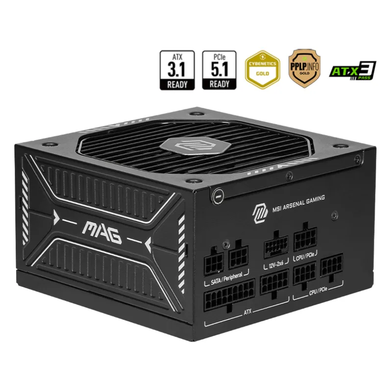 650W MSI Alimentation MAG A650GLS PCIE5