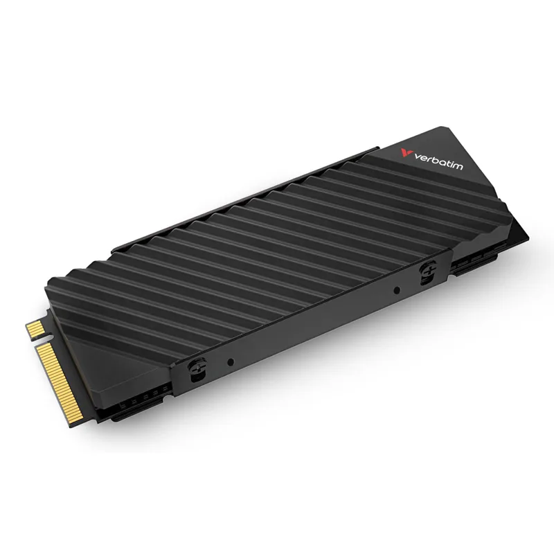 M.2 4TB Verbatim Vi7000G NVMe, paniers de refroidissement intégrés