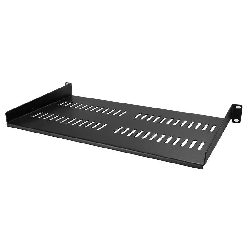 StarTech 1U Server Rack Shelf Universal Vented Rack Mount Cantilever Tray for 19inch Network Equipment Rack