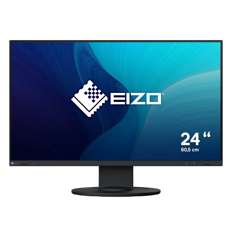 EIZO Flexscan EV2400R-BK 23.8 Zoll Full HD IPS 16:9 100 Hz Office Moniteur DP/HDMI