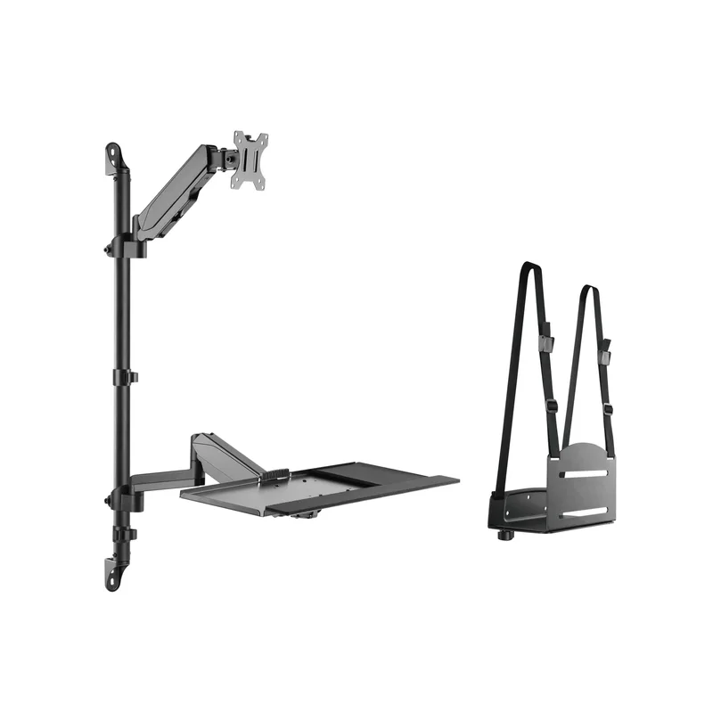 Equip Wandmontierte Workstation 17"-32"/1TFT 8Kg Noir lite Retail