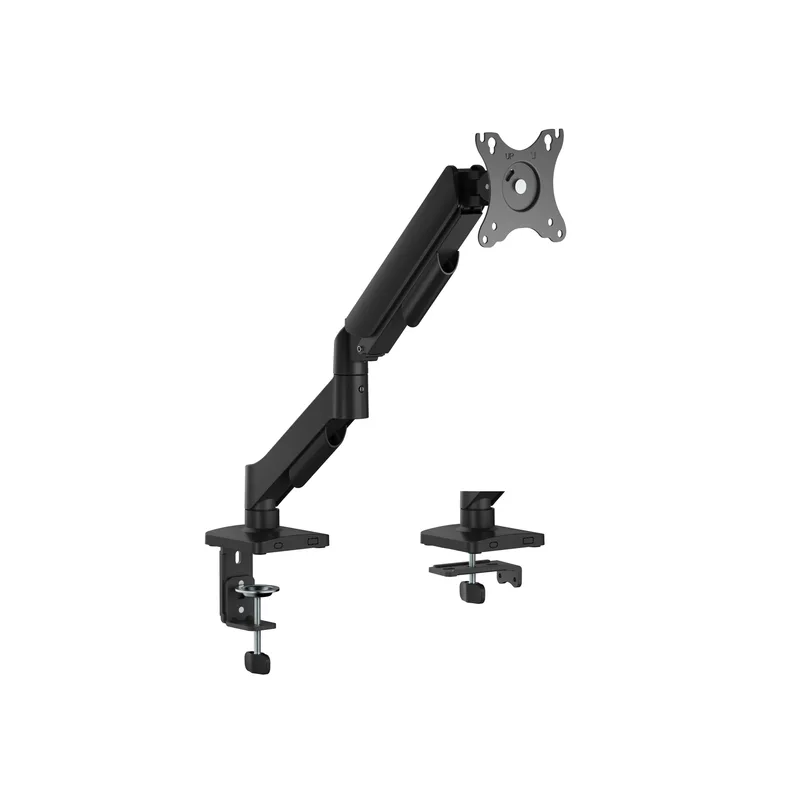Equip Support de bureau 17"-32"/1TFT 360° Gasfeder 9Kg Noir