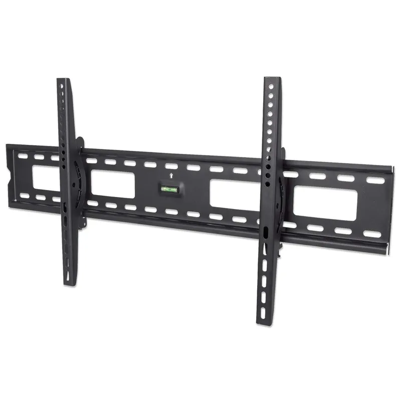 MANHATTAN Écran platSupport mural inclinable Convient pour les écrans de 94cm à 215,9cm 37 à 85 Zoll Couleur Noir