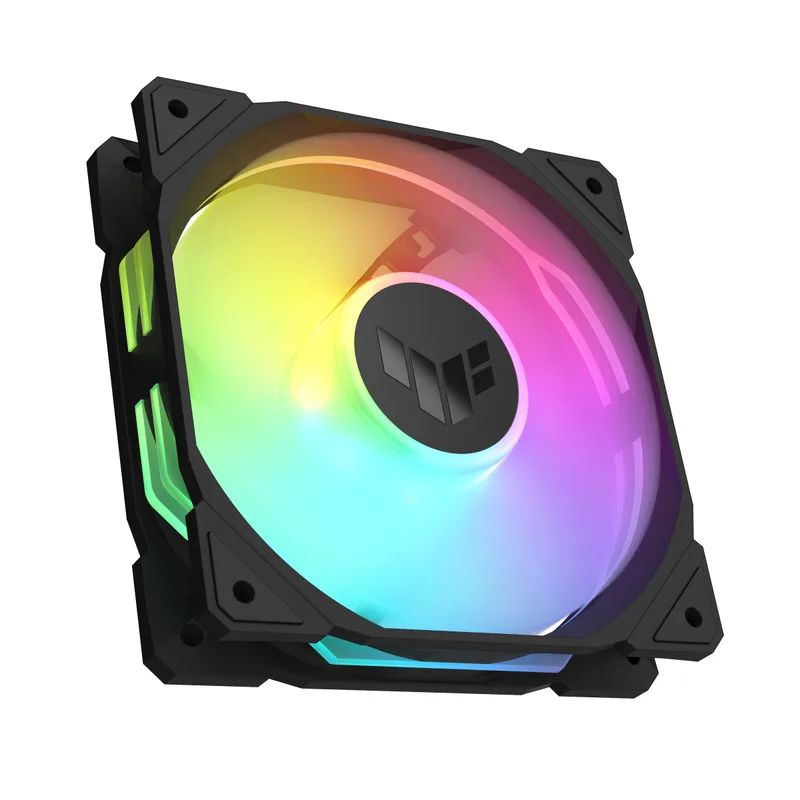 120mm ASUS TUF GAMING TR120 ARGB 3x Ventilateur de boîtier Reverse Noir, 120 mm, PWM